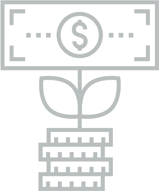 Financial Growth Concept Icon PNG