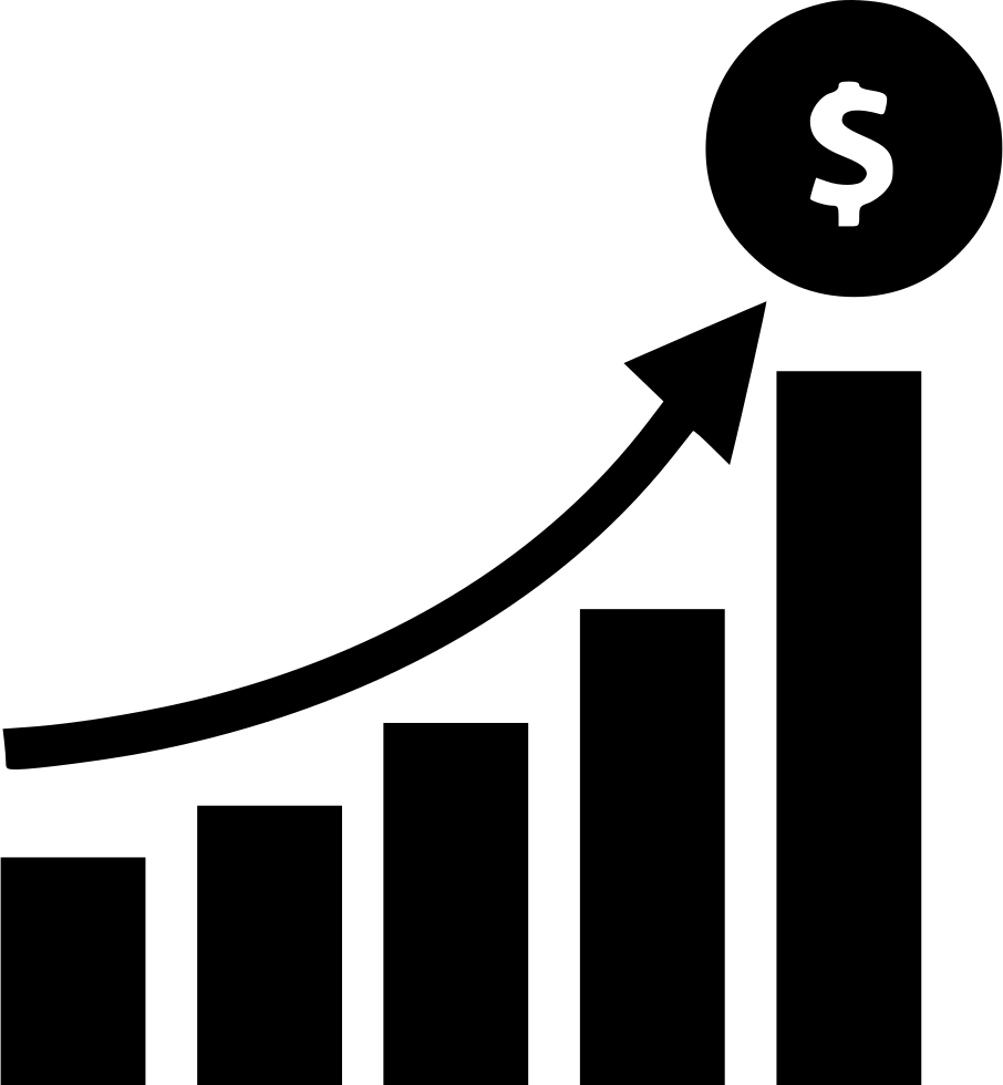 Financial Growth Graph PNG