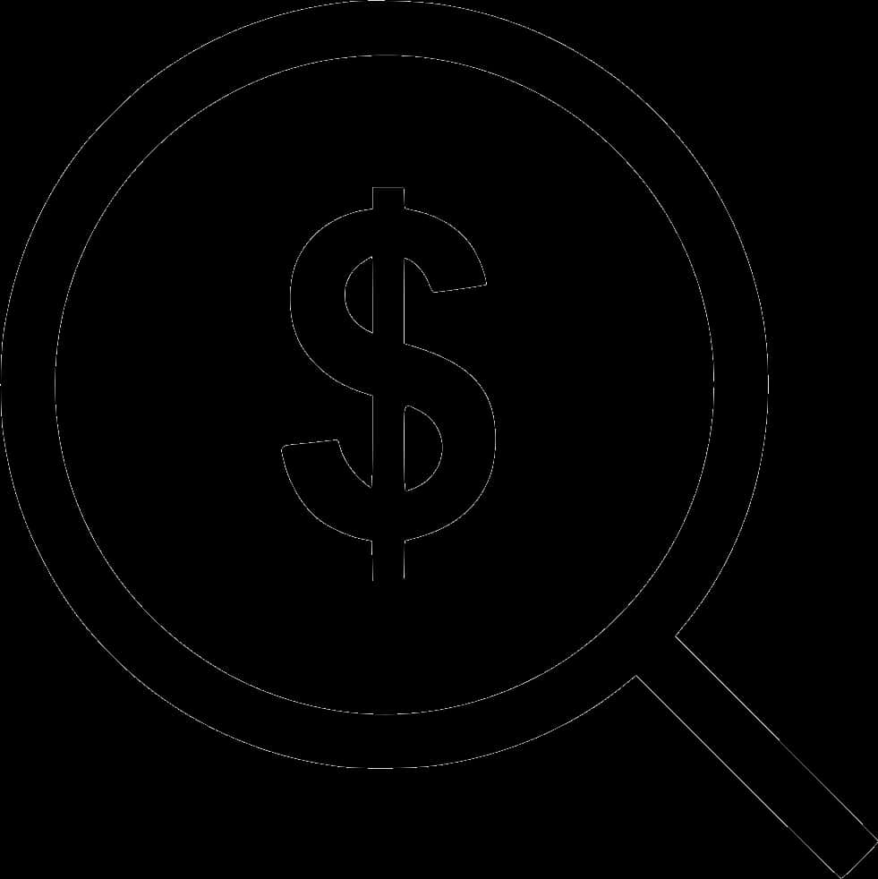 Financial Search Icon PNG