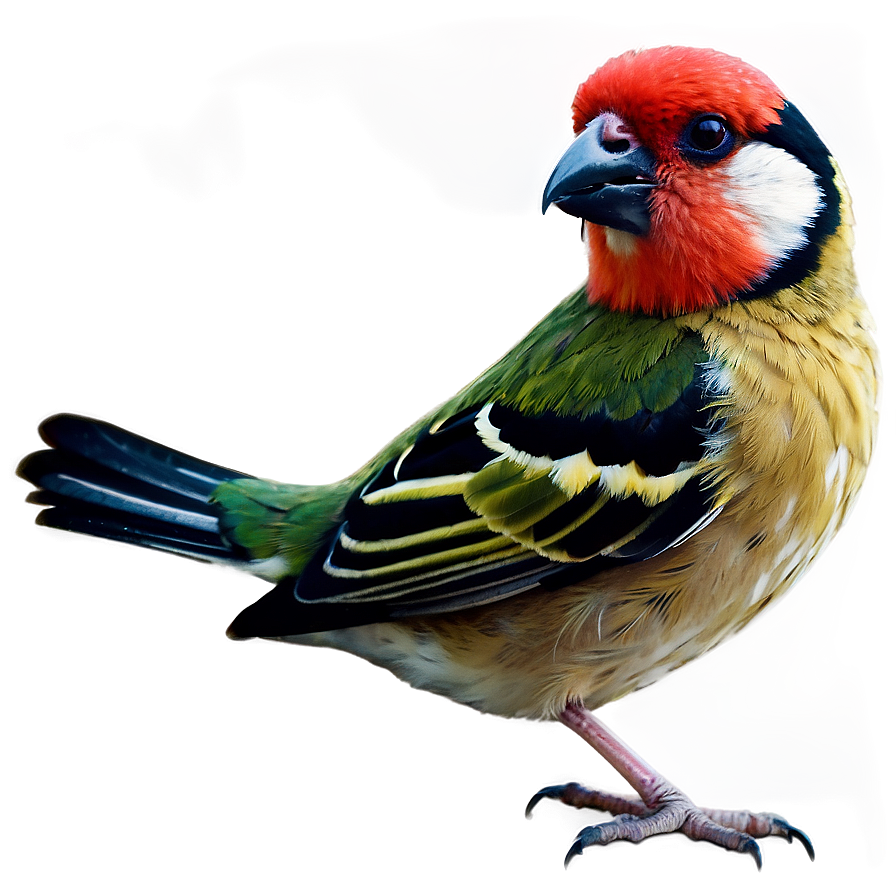 Finch Bird Colorful Png Sum26 PNG