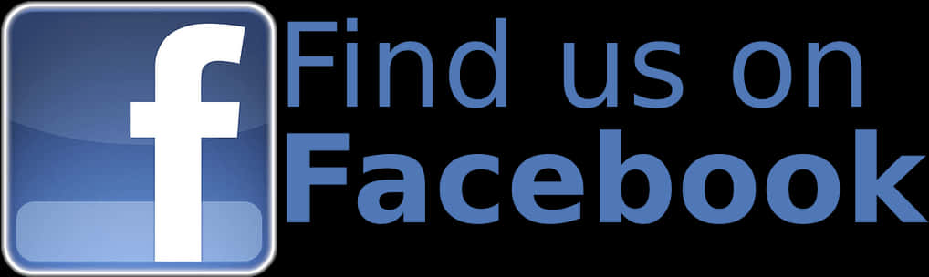 Find Us On Facebook Banner PNG