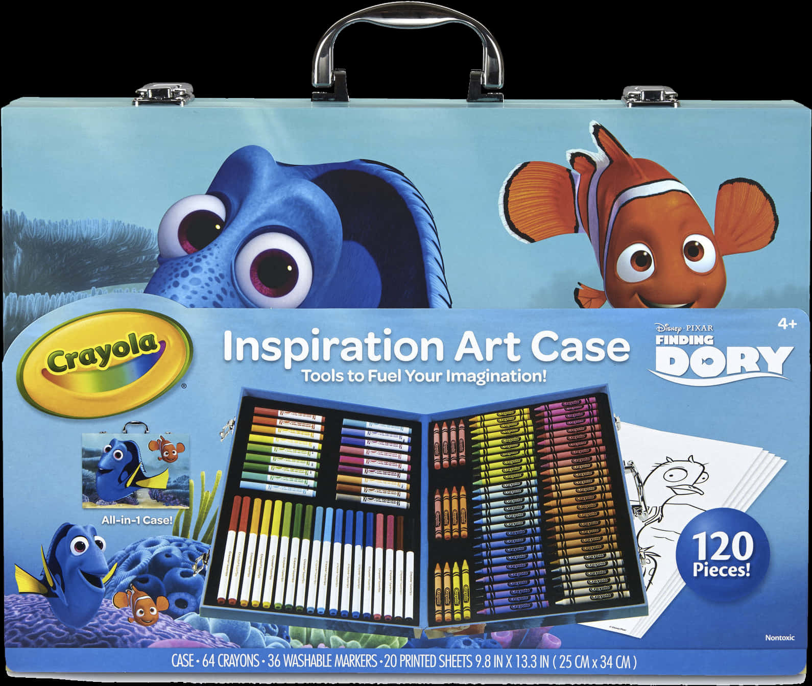Finding Dory Crayola Inspiration Art Case PNG