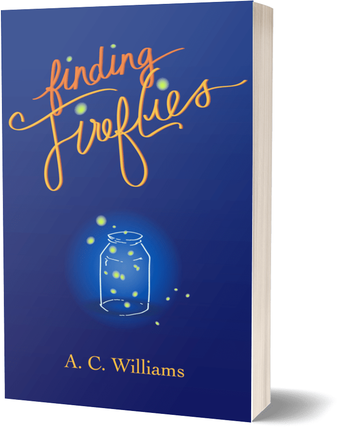 Finding Fireflies Book Cover PNG