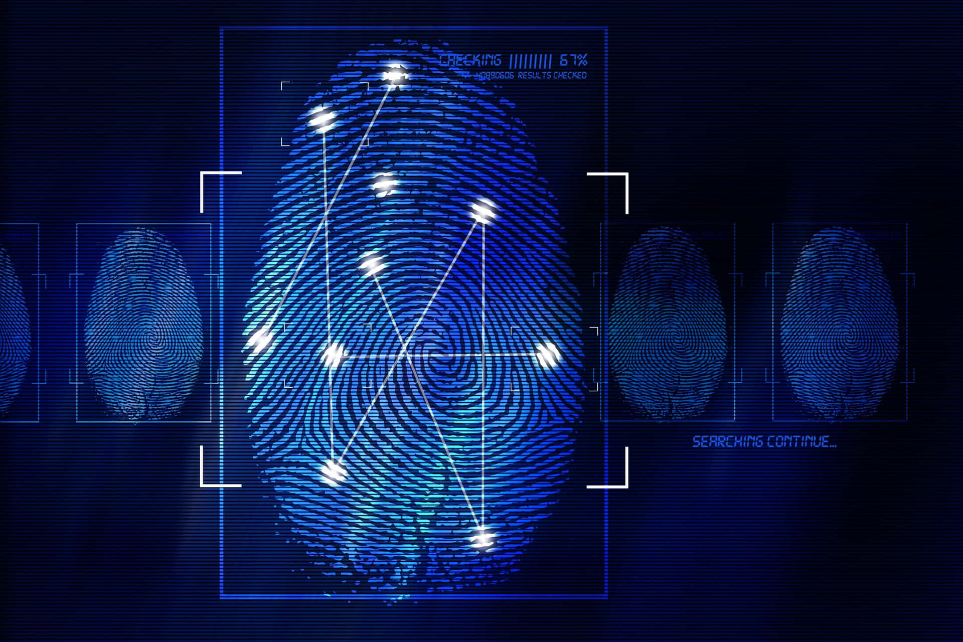 Unique Fingerprint Pattern