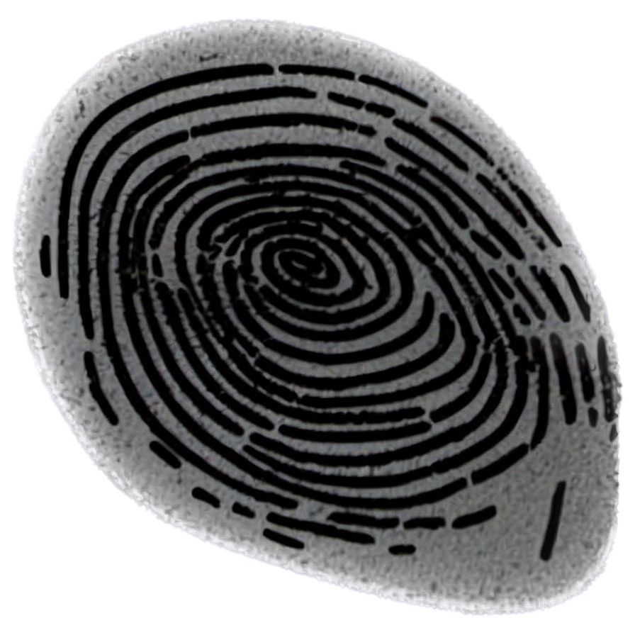 Fingerprint Investigation Clue Png Svs83 PNG