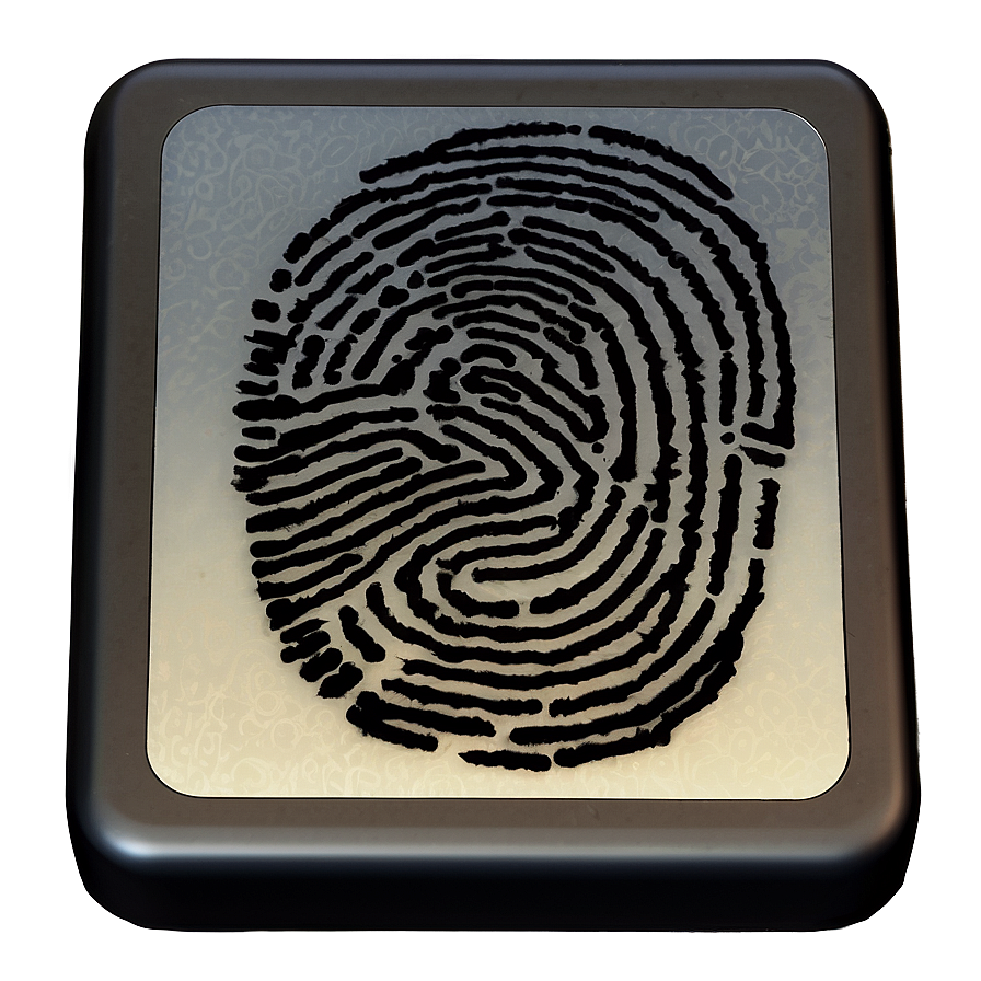 Fingerprint On Digital Pad Png 35 PNG