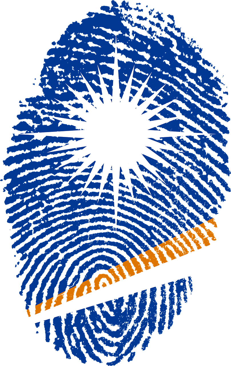 Fingerprint Sunrise Graphic PNG