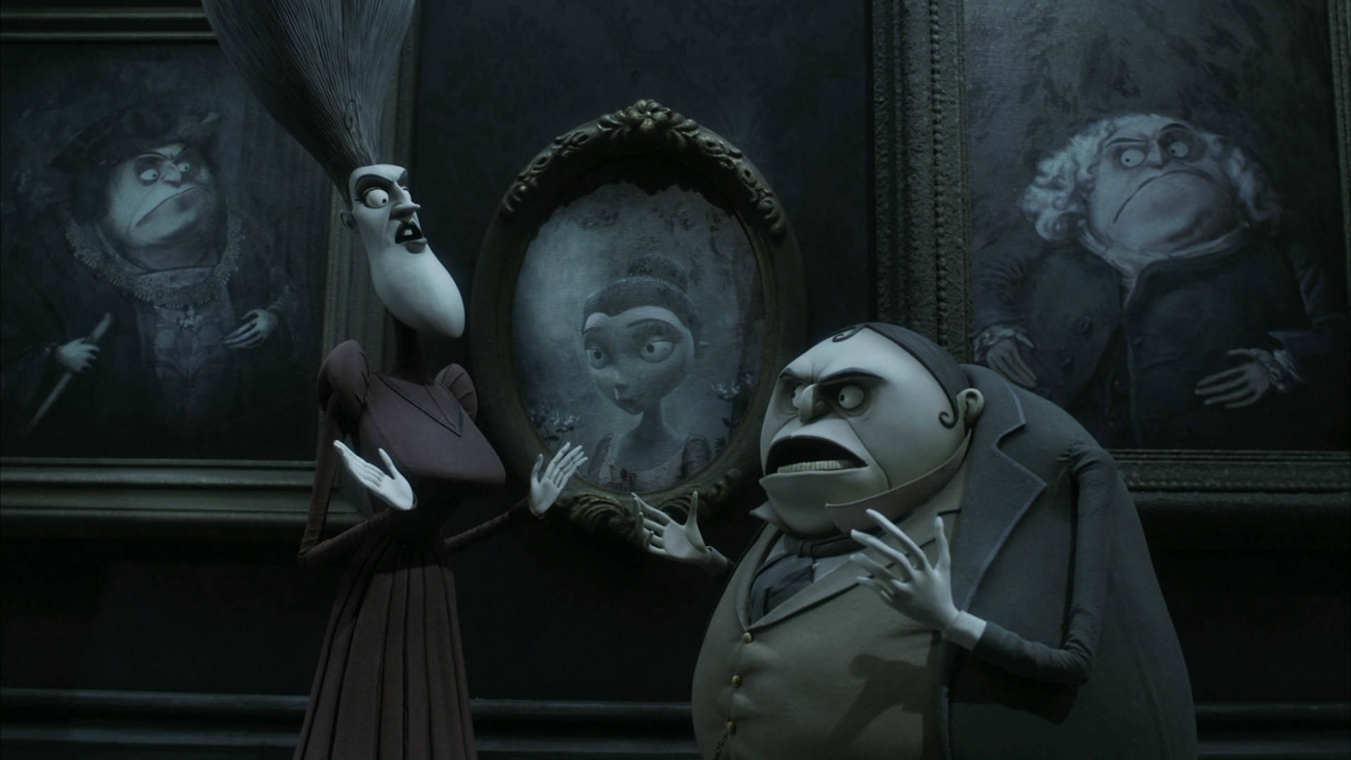 Finis And Maudeline From Corpse Bride Wallpaper