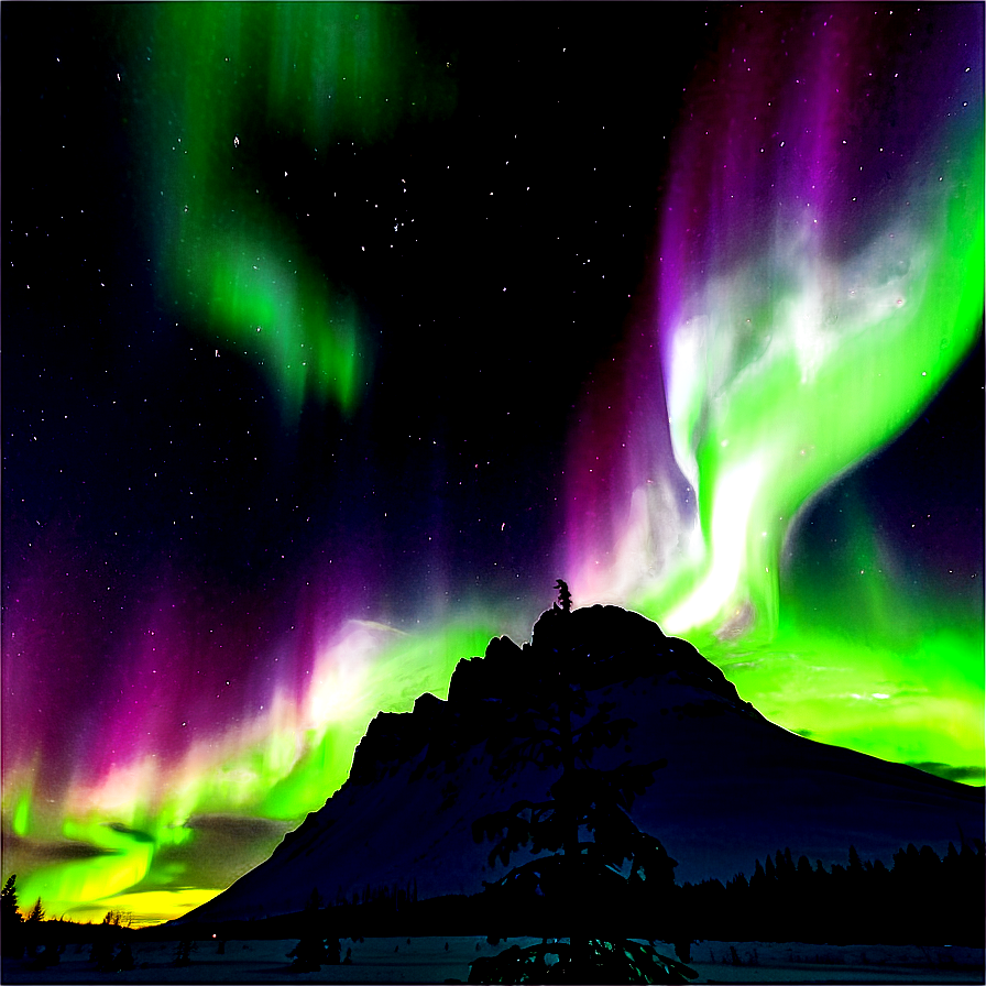 Download Finland Aurora Borealis Png Pam2 | Wallpapers.com