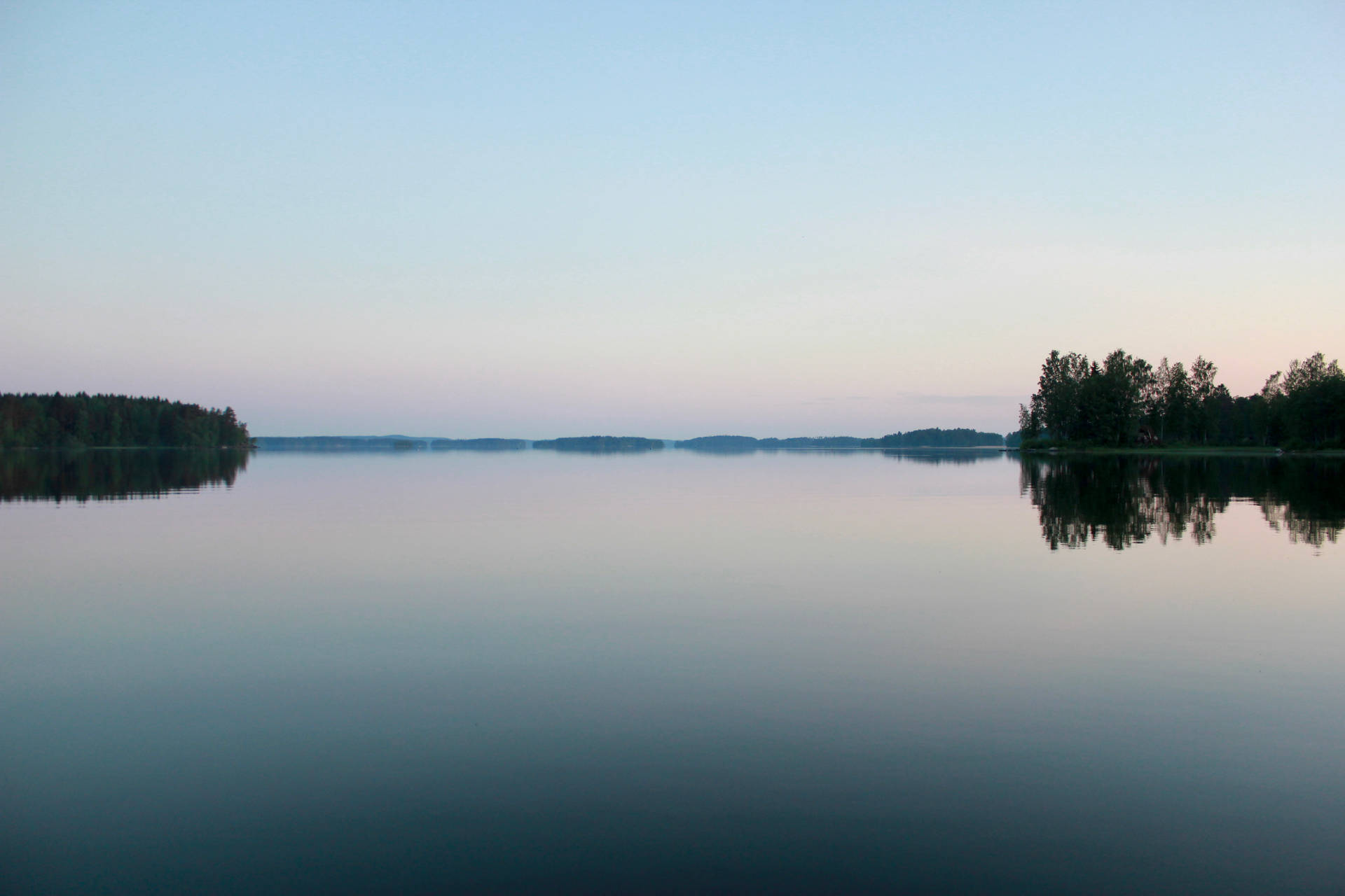 Finland Lake Landscape