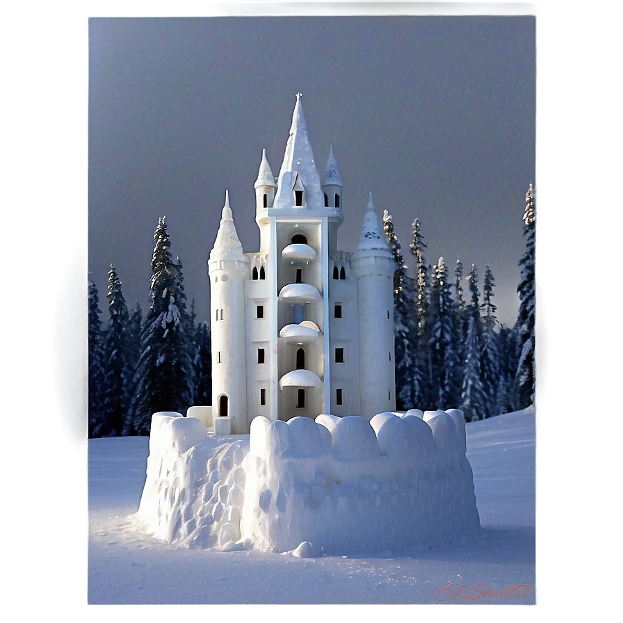 Finland Snow Castle Png Yrb PNG