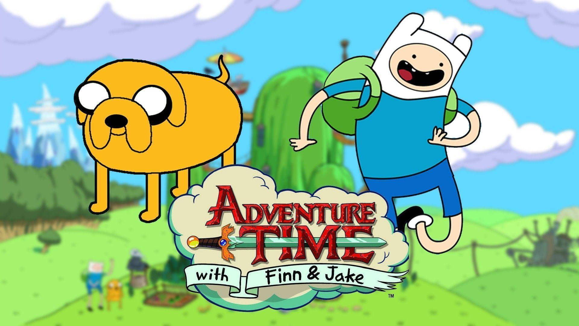 Finn And Jake Adventure Time Laptop Wallpaper