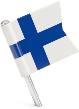 Finnish Flag Waving PNG