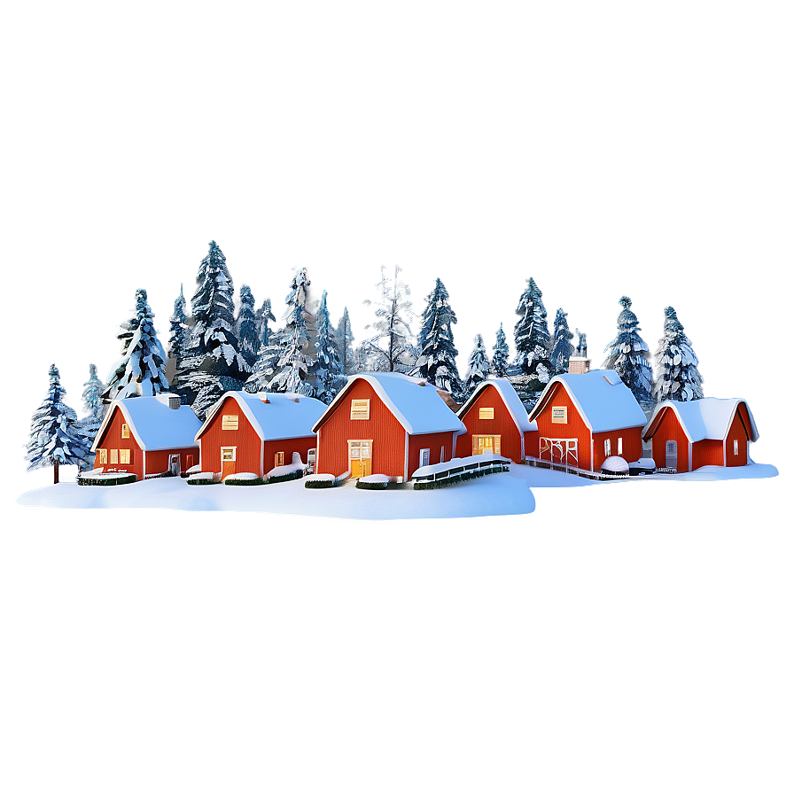 Finnish Winter Village Png Hoo PNG