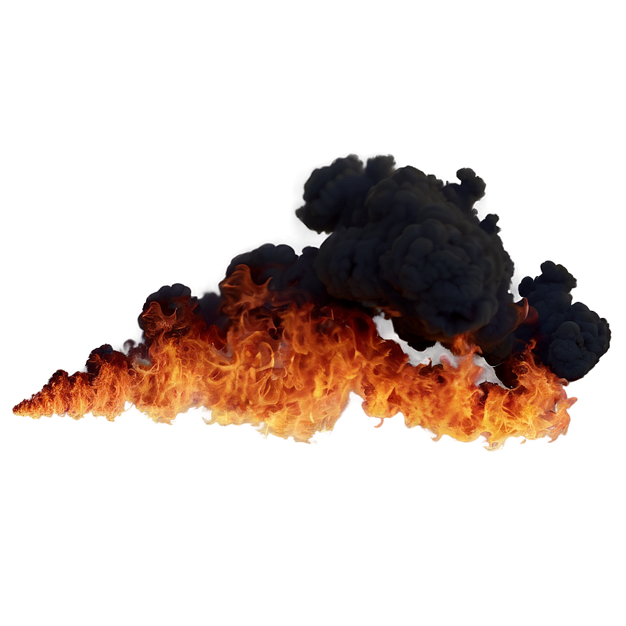 Fire And Smoke Png B PNG