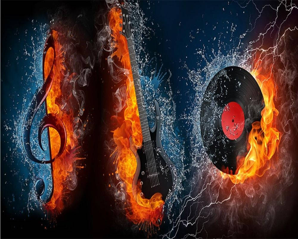 Fire And Water D Musical Note
