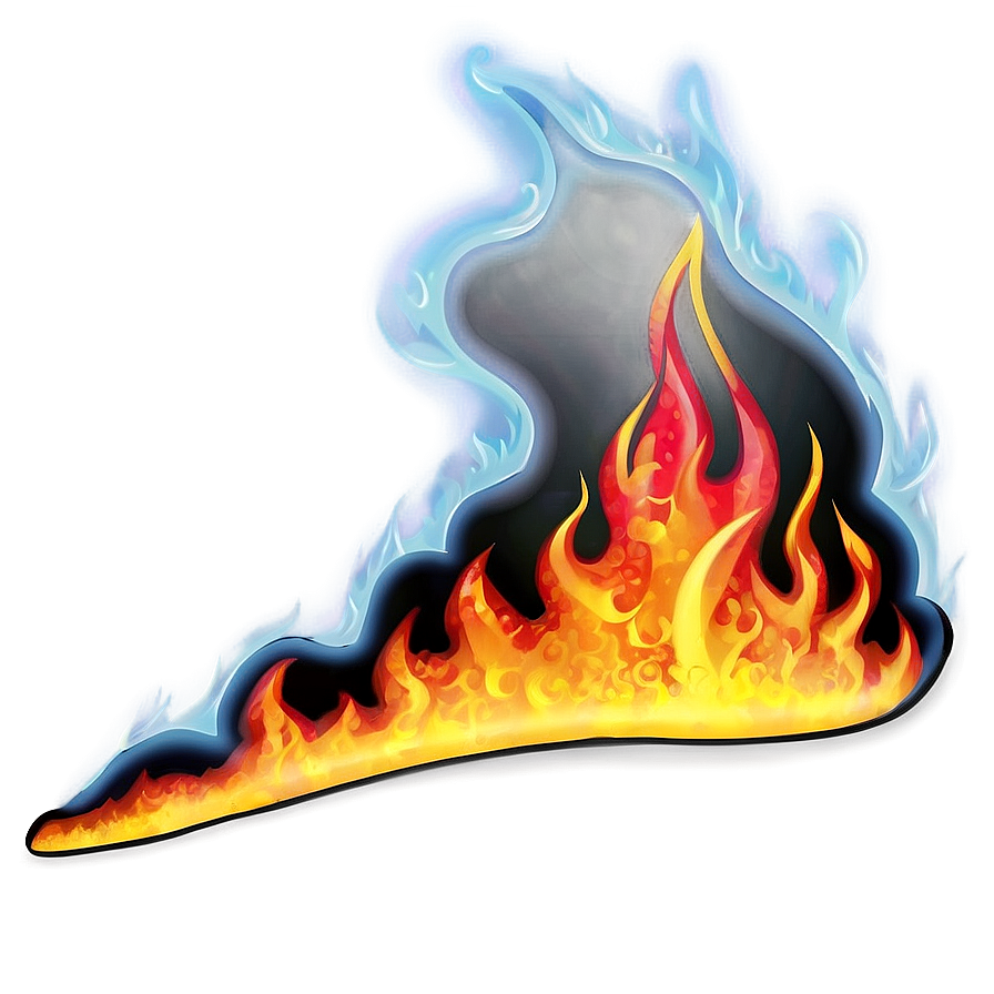 Fire Border Png 68 PNG