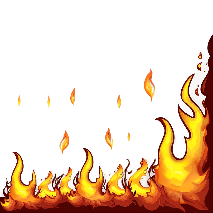 Fire Border Png Qkg PNG