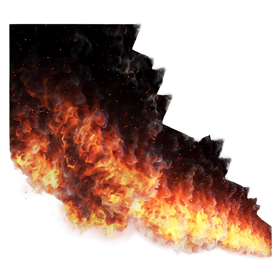 Fire Burst Overlay Png 06272024 PNG
