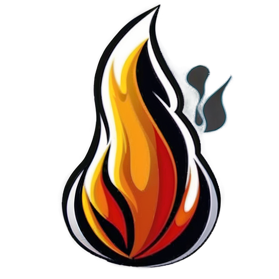 Fire Cartoon Logo Png 71 PNG