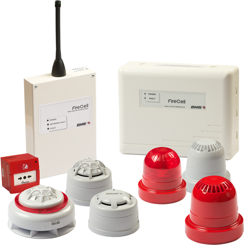 Fire Cell Wireless Fire Alarm Components PNG