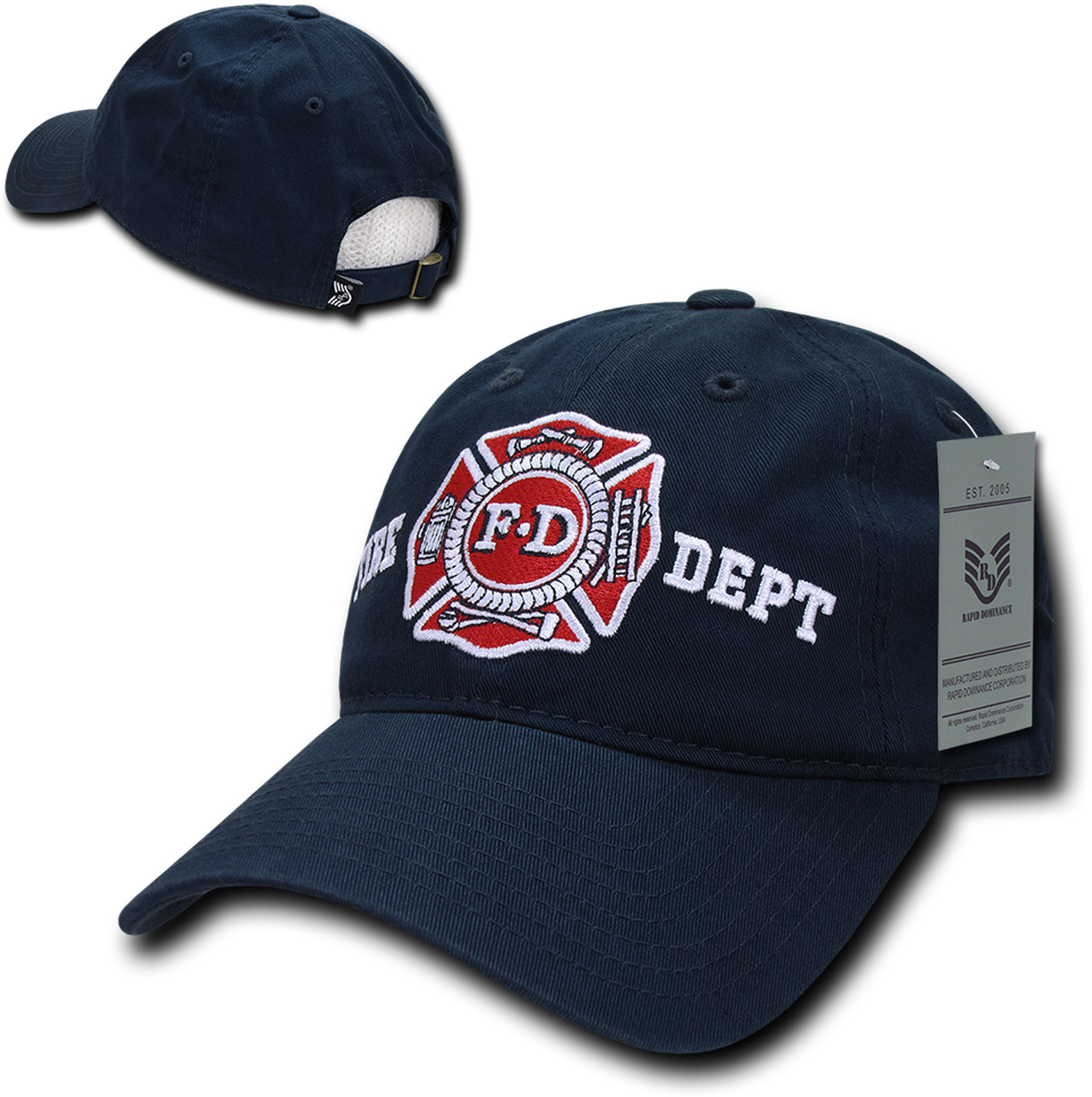 Fire Department Baseball Cap PNG