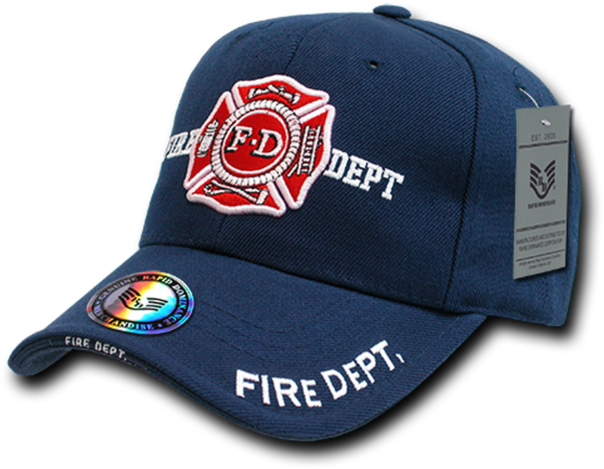 Fire Department Baseball Cap PNG