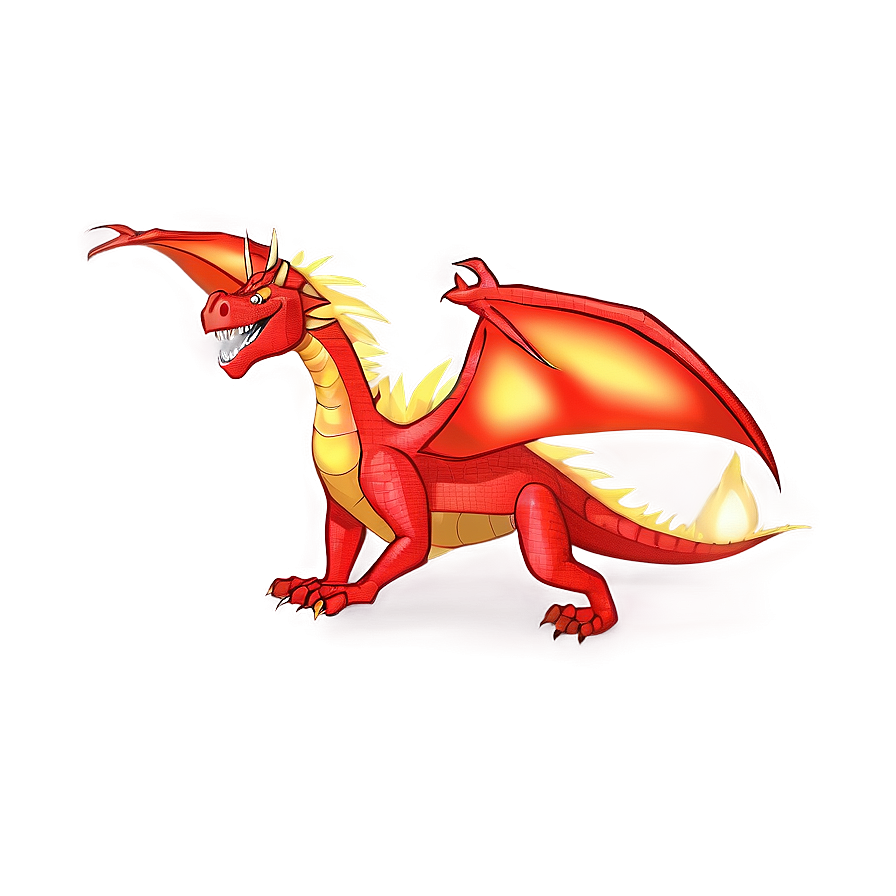 Fire Dragon Animation Png 06242024 PNG