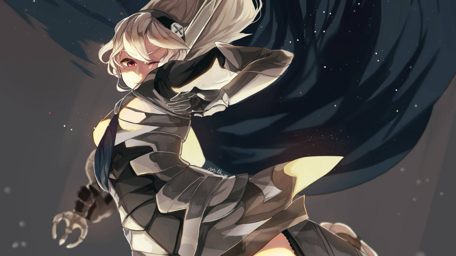 Fire Emblem Warriors Female Corrin Awesome Pose Wallpaper