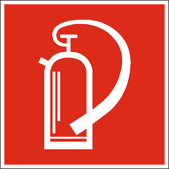 Fire Extinguisher Sign PNG