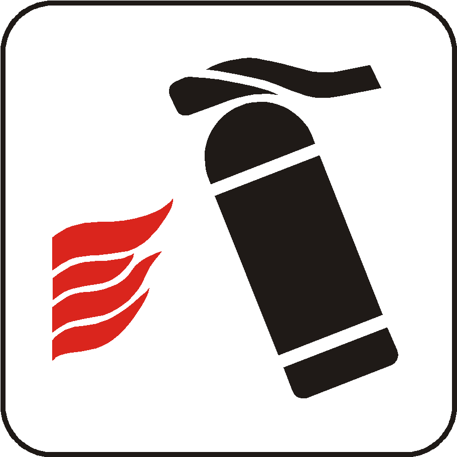 Fire Extinguisher Symbol Vector PNG