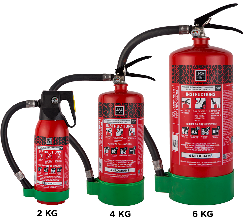Fire Extinguishers Different Sizes PNG