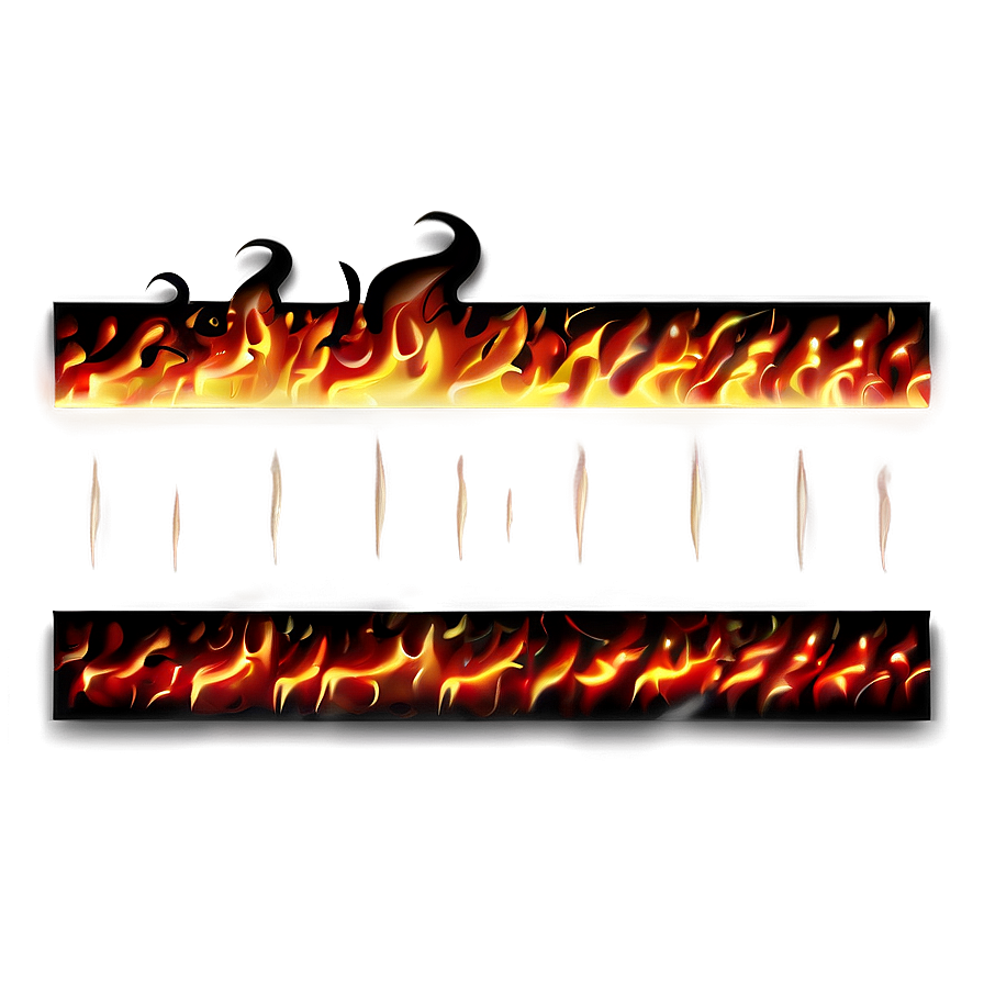 Fire Flicker Border Png Aof47 PNG