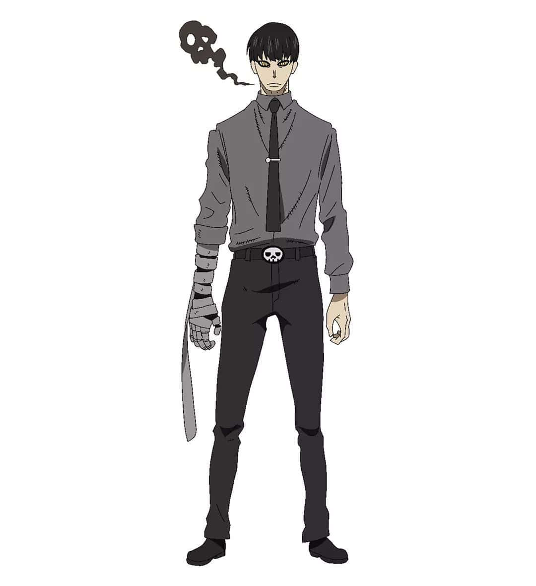 Personnage De Fire Force Yuichiro Kurono Debout Fond d'écran