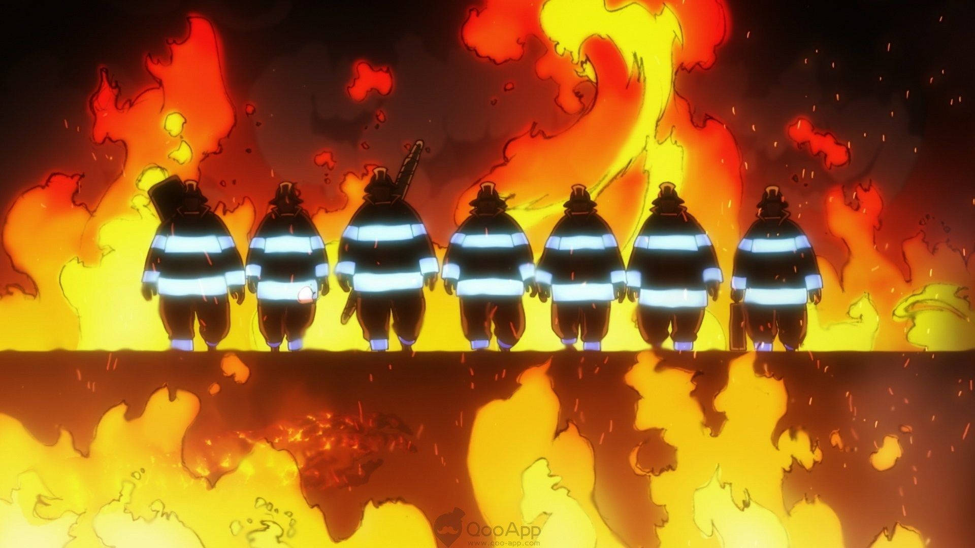 Fire Force Company 8 Members Background