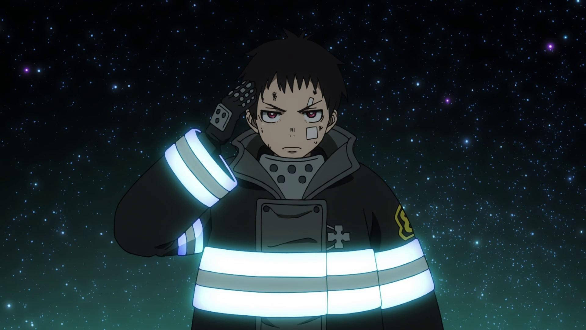 Shinra Kusakabe is the protagonist of Fire Force Wallpaper