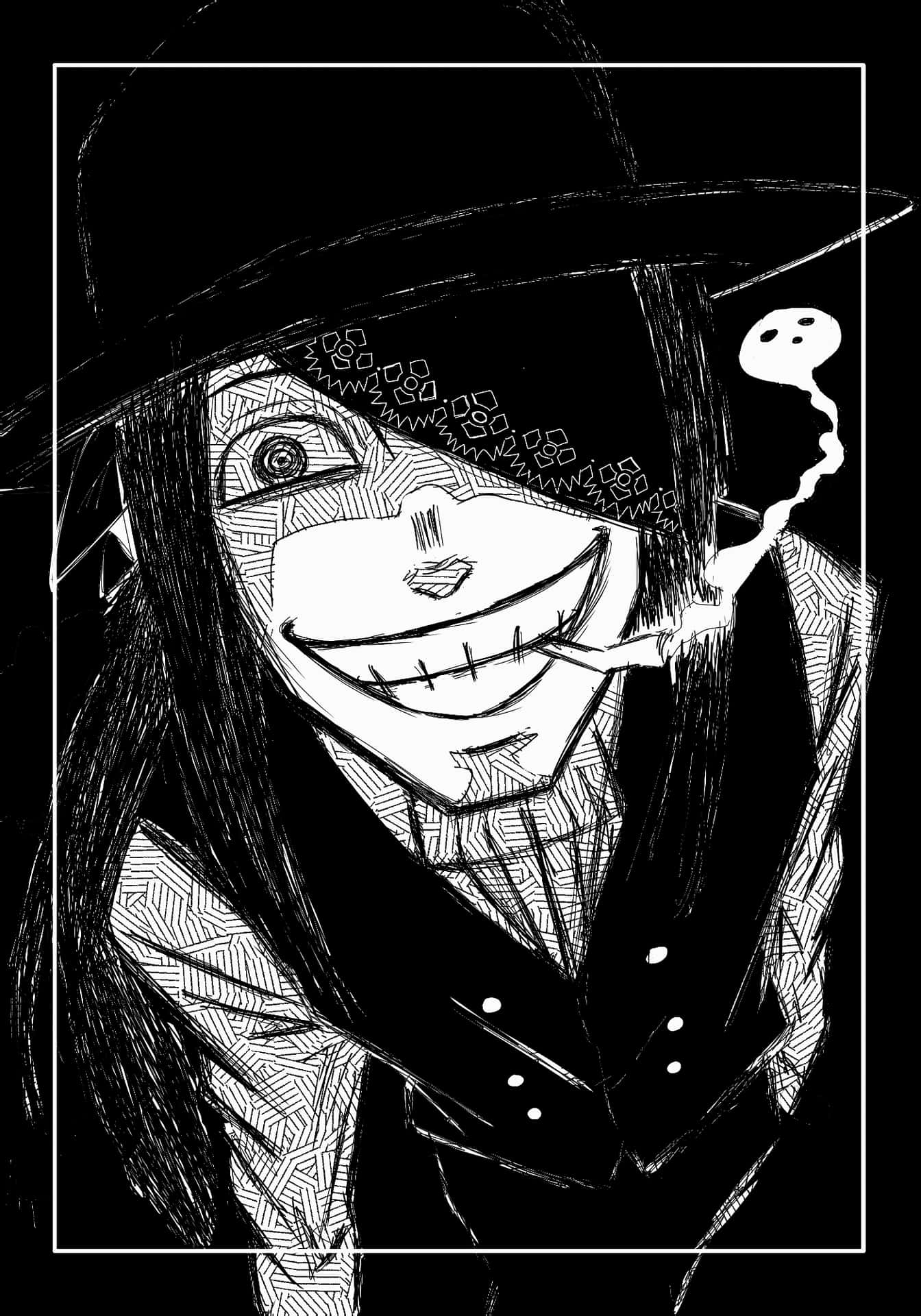 Renji Yomo - The Mysterious Joker of Fire Force Wallpaper