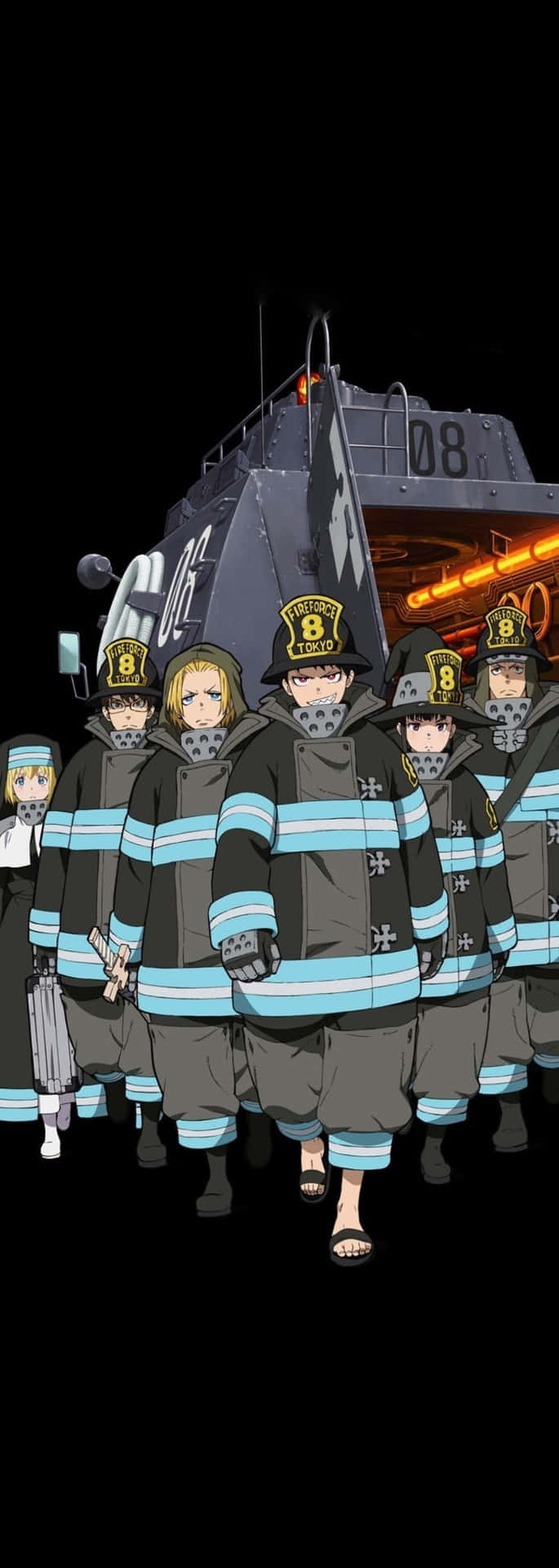 Fire Force Black Picture