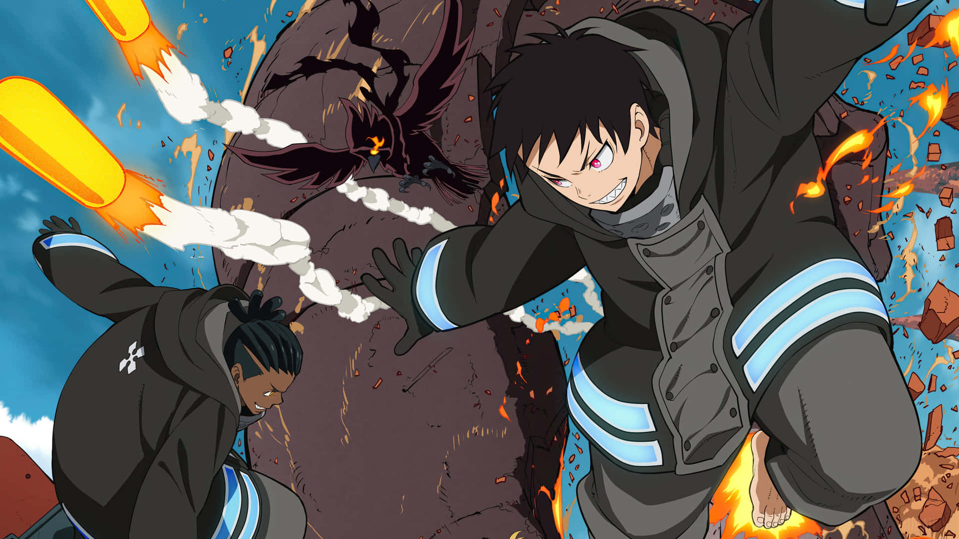 Fire Force Shinra And Ogun Picture
