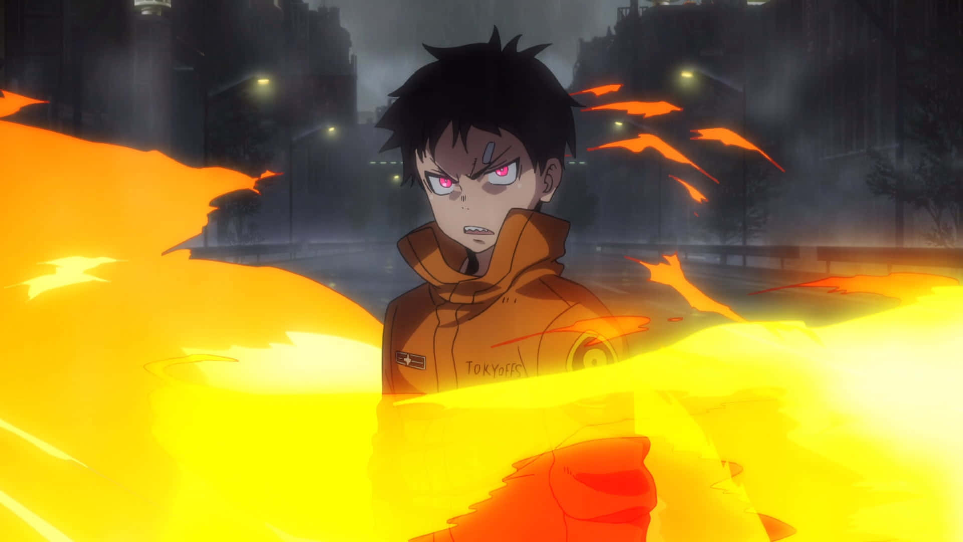 Fire Force Kusakabe At Work Picture