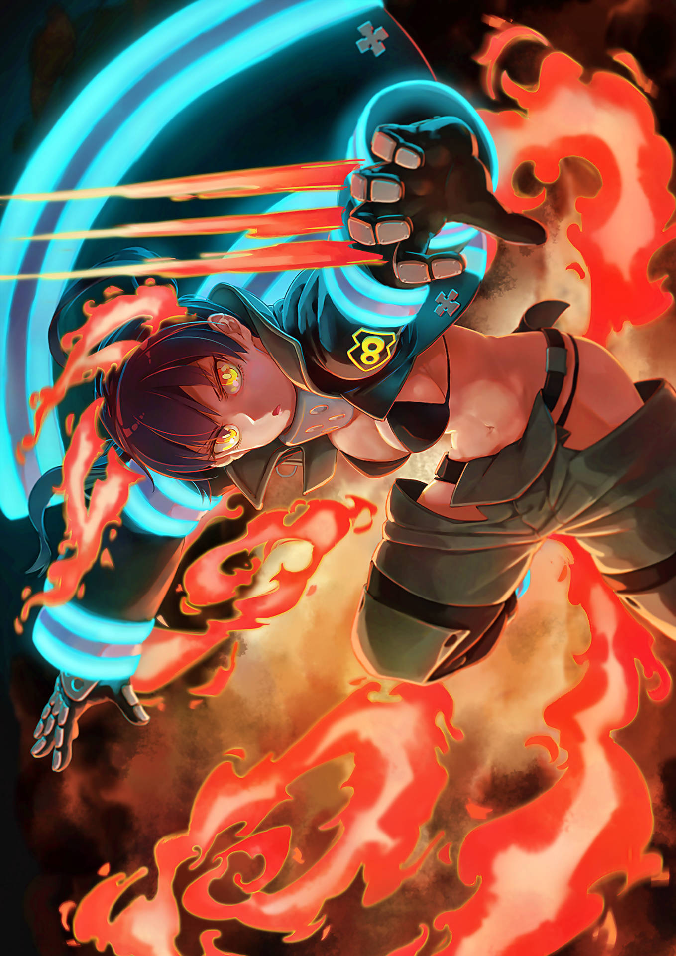 Tamaki Kotatsu, Ready to Fight Fire with Fire! Wallpaper