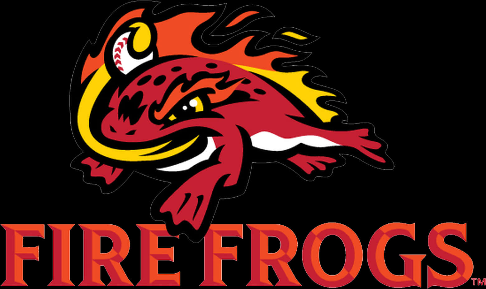 Fire Frogs Team Logo PNG