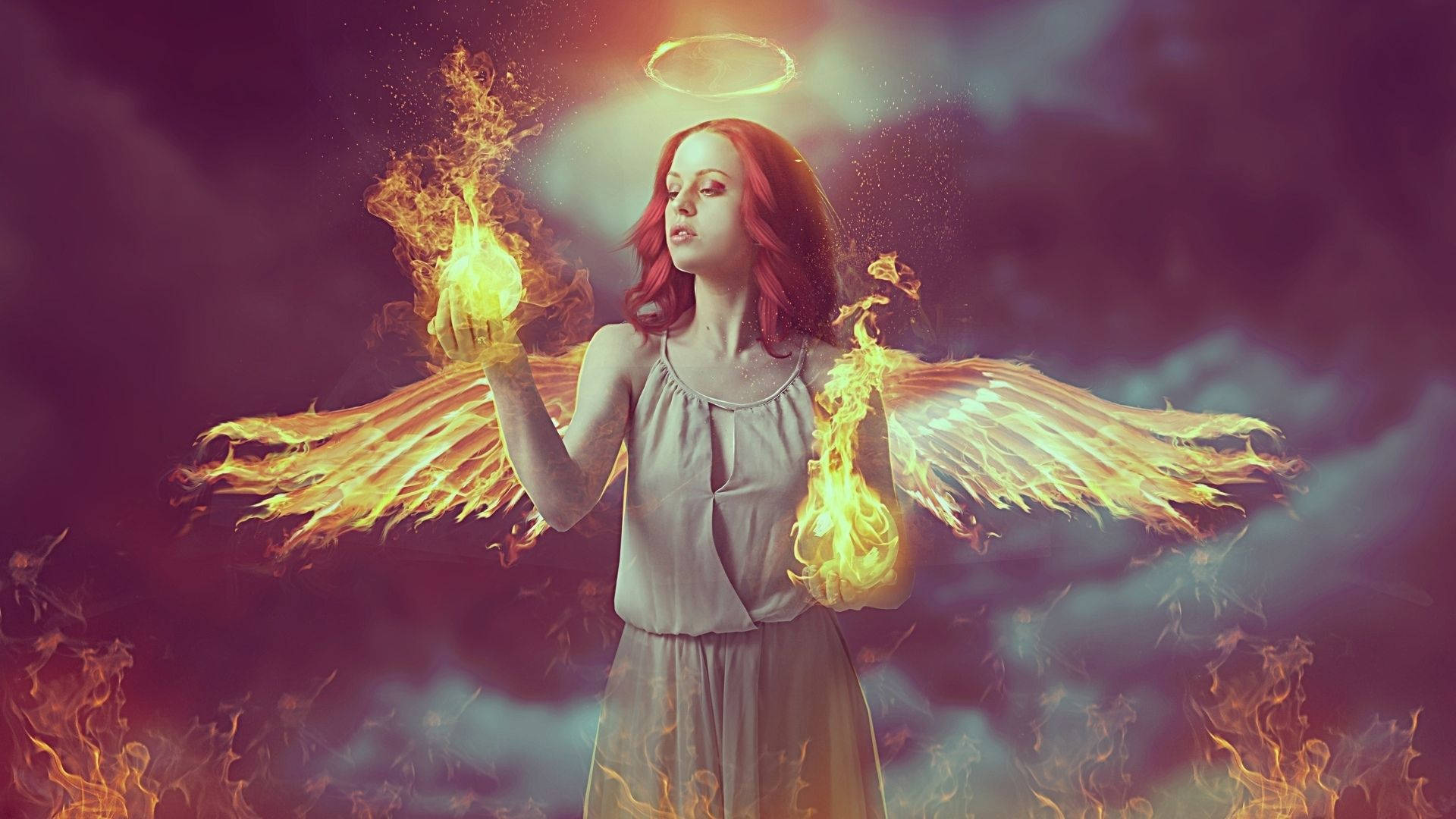 Fire Girl Angel