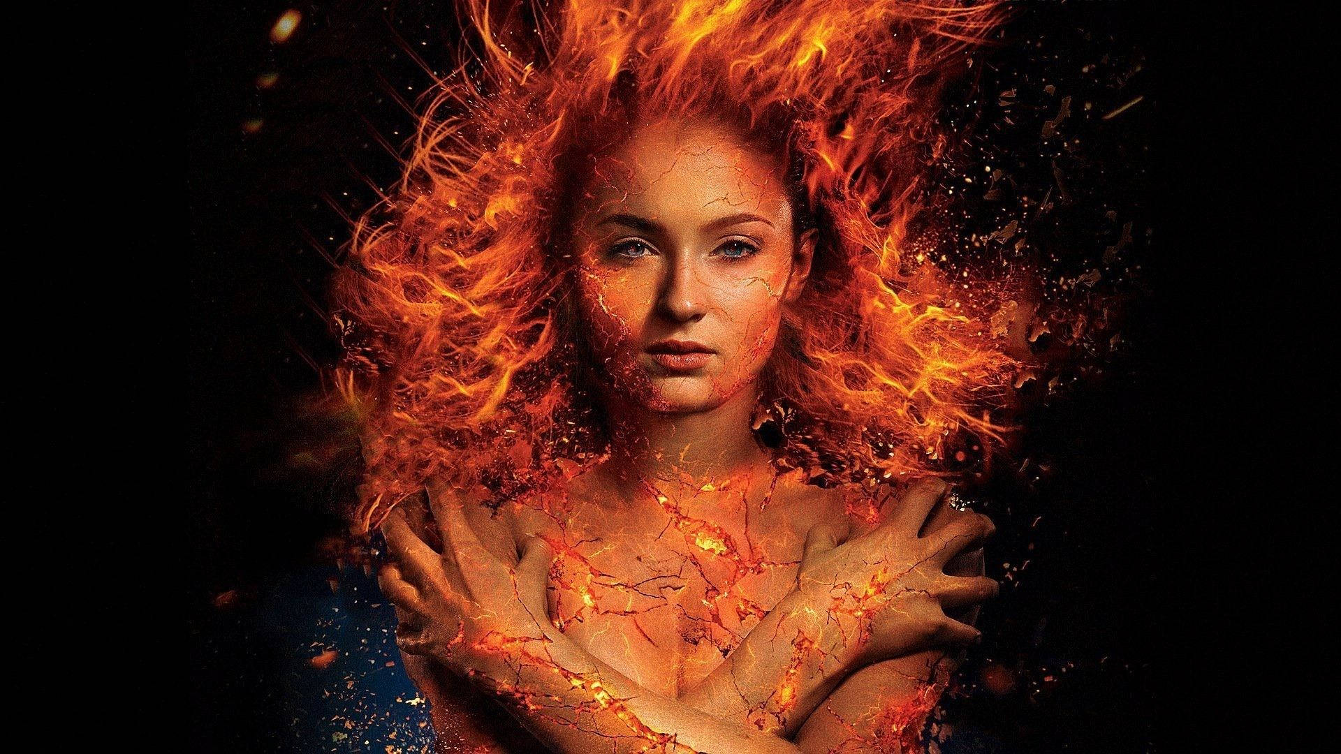 Fire Girl Sophie Turner