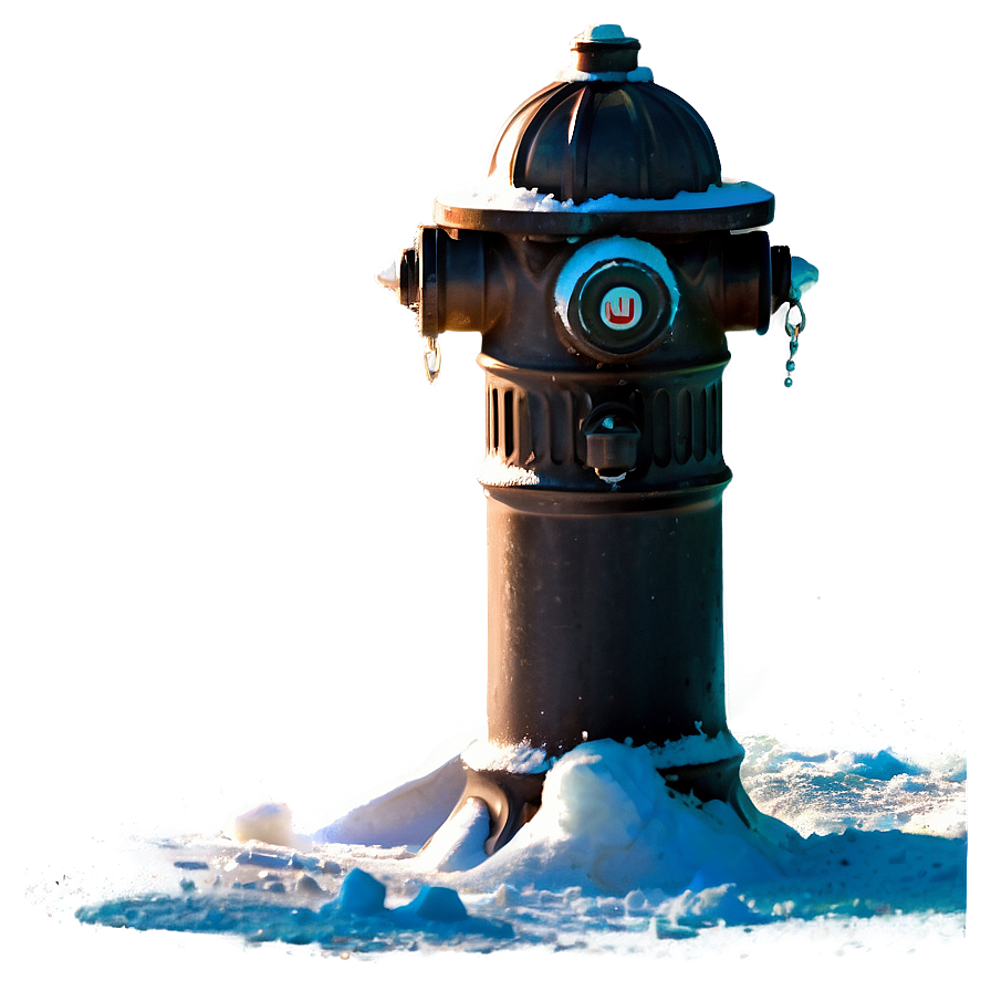 Fire Hydrant In Snow Png 20 PNG