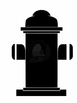 Fire Hydrant Silhouette PNG