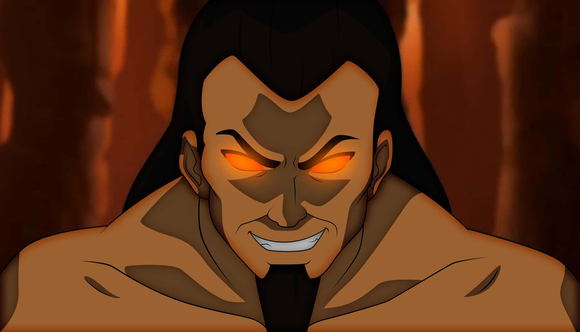 Senyum Fire Lord Ozai Wallpaper