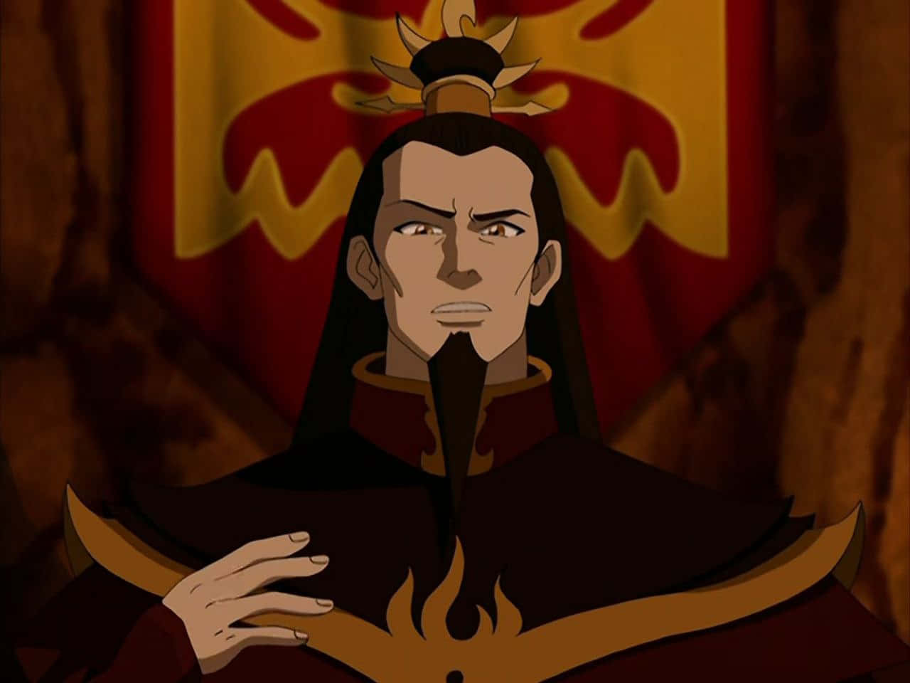 Ruang Tahta Fire Lord Ozai Wallpaper