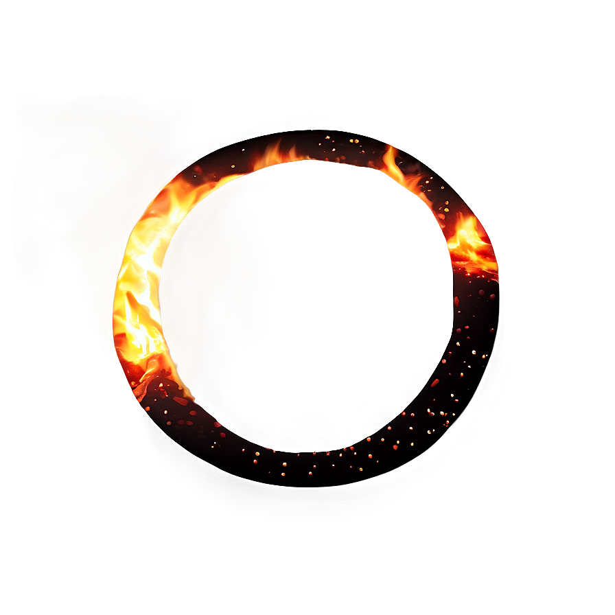 Fire Ring Border Png 06212024 PNG