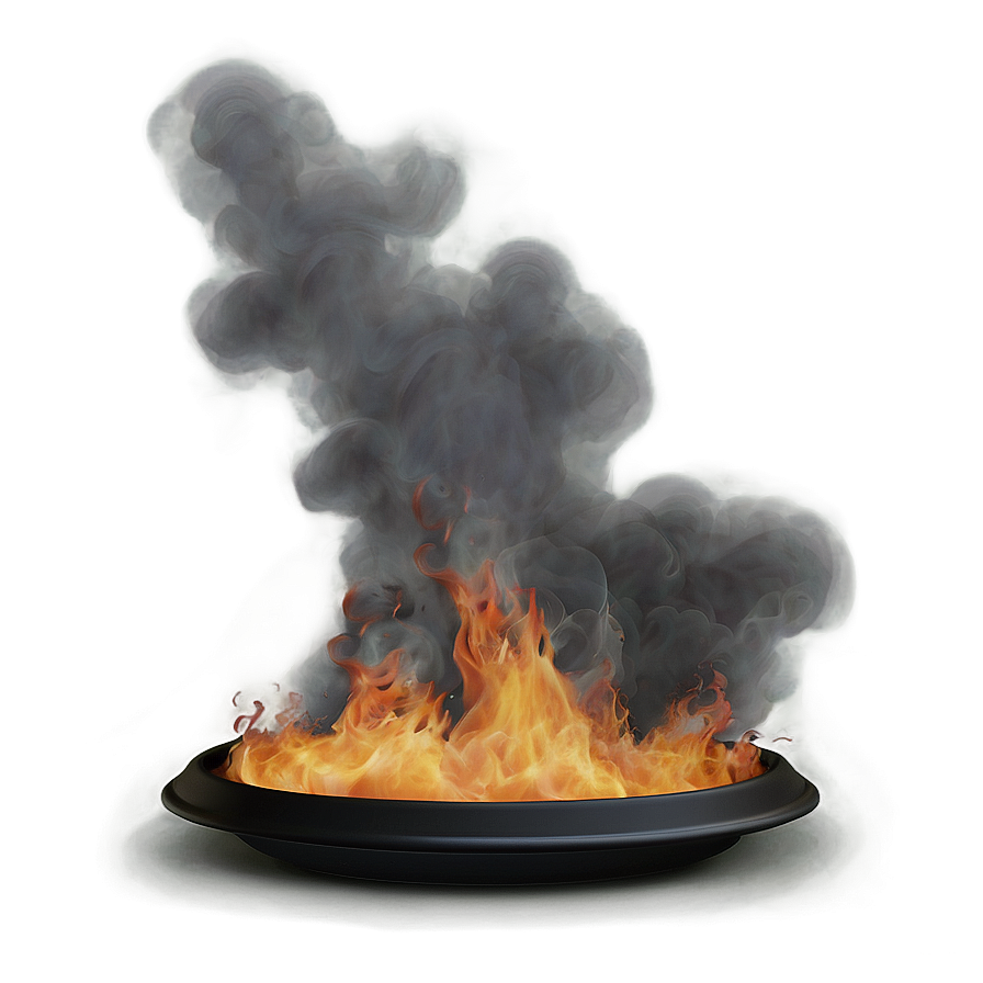 Fire Smoke Veil Png 05252024 PNG